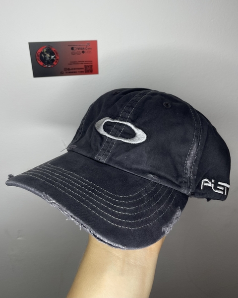 Boné Collab Piet Vintage Cinza Regulável