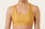 Top Vlack AZI estampado mostaza - comprar online
