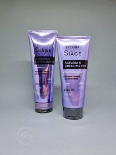 Combo Siàge Acelera o Crescimento: Shampoo 250ml + Condicionador 200ml