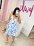 Vestido Encanto Azul - Pink