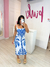 Vestido Luar Azul - Pink