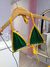 Biquíni Fita Amarelo & Verde - Pink