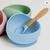Bowl De Silicone Com Ventosa Azul - Buba - comprar online