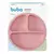 Prato De Silicone Com Ventosa Pratinho Com Divisoria Buba Ro