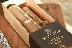 Kit Sahumerios Tibetanos Aromanza x 30 Unid. + Porta Sahumerio