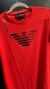 Camisa Armani Alto Relevo Vermelha