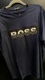 Camisa Hugo Boss Alto Relevo Azul Marinho
