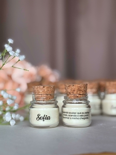 Vela Copinho Rolha - Personalizada (Mínimo 10 unidades) - comprar online