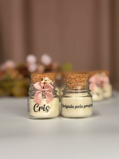 Vela Copinho Rolha com ornamentação - Personalizada (Mínimo 10 unidades) na internet