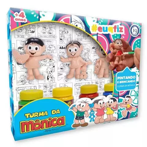 #EuQFiz Pintando e Brincando Turma da Mônica