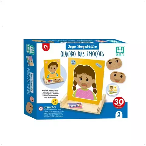 Quadro das Emoções | Jogo Magnético