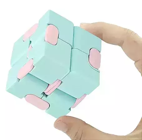 Cubo Infinito Colorido Fidget Anti Stress