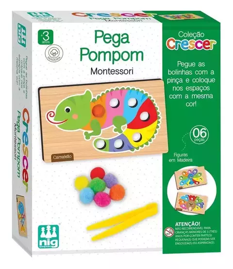 Pega Pompom - Coleção Crescer