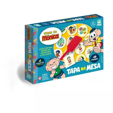 Jogo Tapa na Mesa - Turma da Mônica