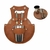 Set asado 2 utensilios + vaso