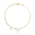 Pulseira Elos Cartier Coração