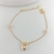 Pulseira Veneziana Bolinha Coração - comprar online