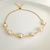 Pulseira Regulável Pérola - comprar online