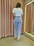 calça mom marmorizada - Closet By Jessika