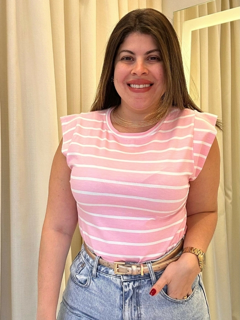 Blusa listrada Milla - comprar online