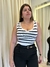 Cropped Vanessa listrado