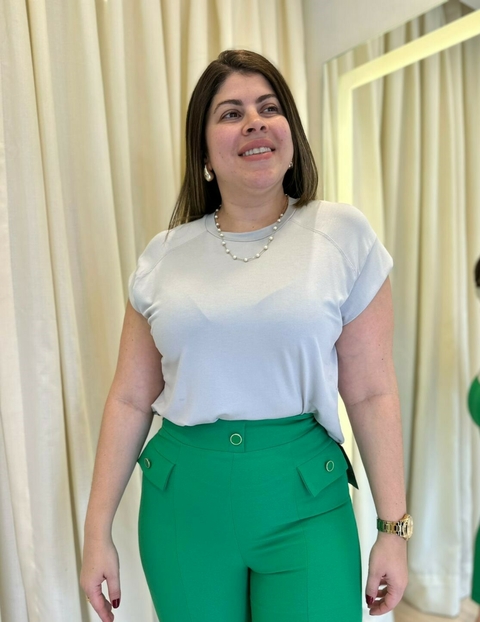 Blusa com Recortes - comprar online