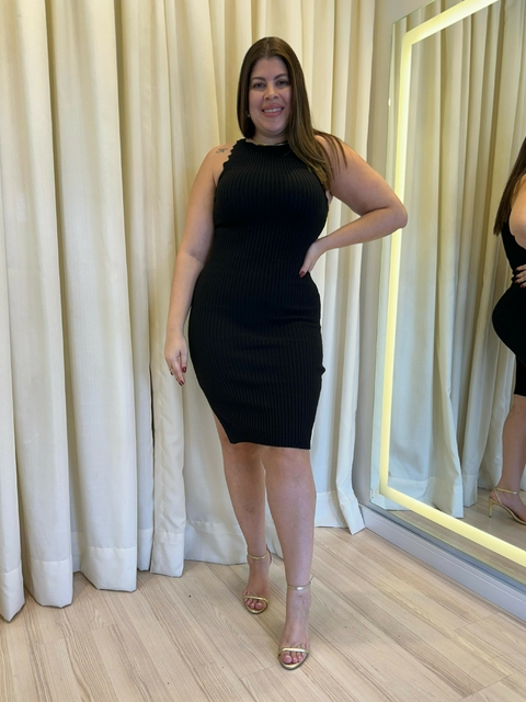 Vestido Canelado Mayra - comprar online