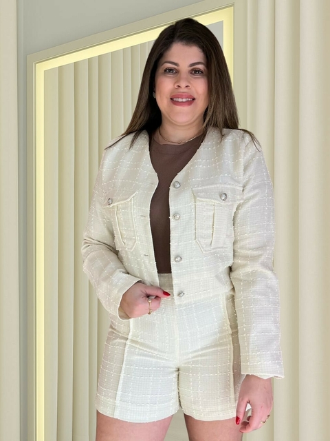 Conjunto tassia tweed - comprar online