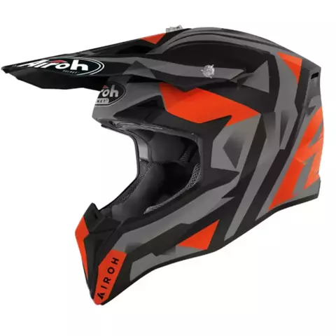 CAPACETE AIROH WRAAP SEQUEL ORANGE MATT
