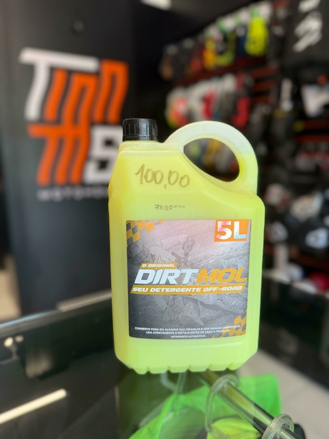 Dirtmol shampoo/detergente Off Road Lava Auto Limpeza Pesada 5L