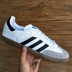 ADIDAS SAMBA WHITE LEATHER TOP PREMIUM - comprar online