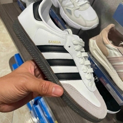 ADIDAS SAMBA WHITE LEATHER TOP PREMIUM