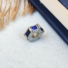 BERLOQUE SEPARADOR HEXAGONAL CRAVEJADO AZUL - comprar online
