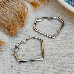 ARGOLA FECHO ITALIANO DIAMANTE LISA - comprar online