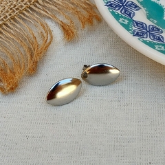 BRINCO OVAL CHAPA 1,8CM