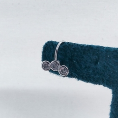 PIERCING FAKE 3 ZIRCÔNIAS - comprar online