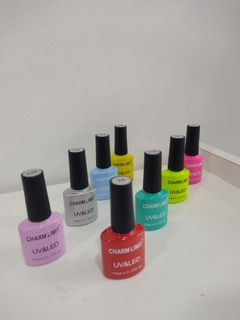 Docena de esmaltes charm limit tapa negra