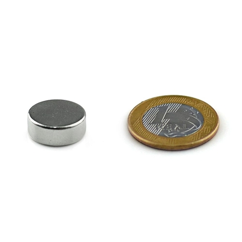 Pastilha NdFeB N35 D13x5mm