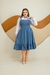 Vestido Jeans de Alça Godê na internet