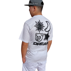 Remera BM Estampada / BLANCO