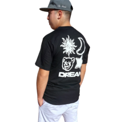 Remera BM Estampada / NEGRO
