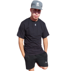 Remera Bm Estampada / NEGRO - comprar online