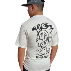 Remera BM Estampada / BLANCO