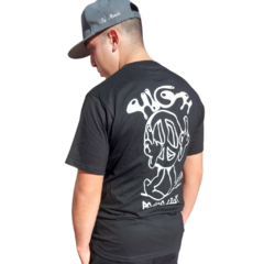 Remera Bm Estampada / NEGRO