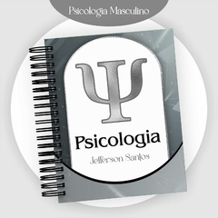 Agenda Profissão - Psicologia Masculino