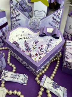 Caixa Coração dia das Mães - lidipersonalizados