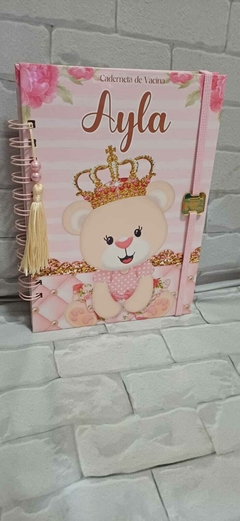 Caderneta de Vacina Ursinha Realeza - comprar online