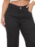 Calça Feminina Sarja Cetim Wide Leg Pantalona Elastano - loja online
