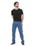 Calça Masculina Jeans Elastano Plus Size Reta R.4264 - comprar online