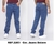 Calça Masculino Jeans Elastano Reta Tradicional Ref.2282/2283